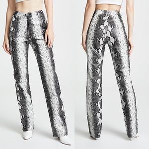 I Am Gia Snakeskin Pants